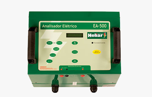 Analisador automotivo EA500 Baterias Heliar, testa baterias 12V chumbo ácido automotivo.